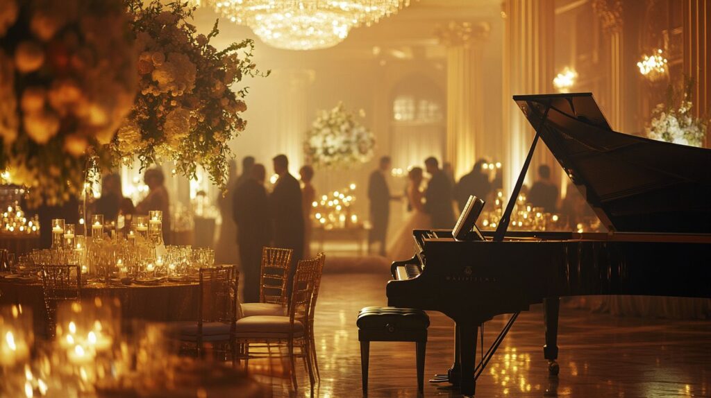 Piano Player for Hire - Elegant Wedding and Christmas Parties